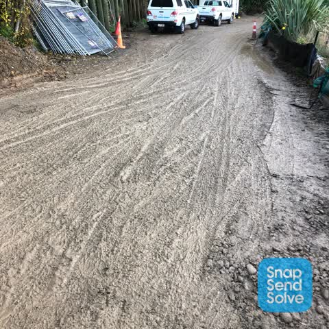 Flooding, a report photo