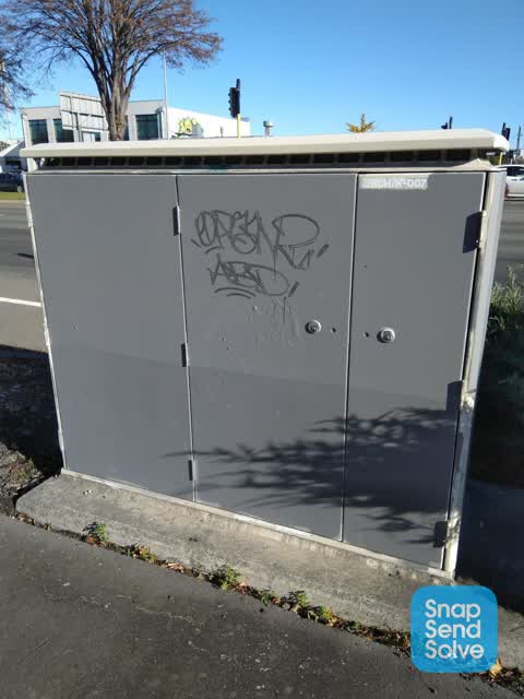Graffiti, a report photo