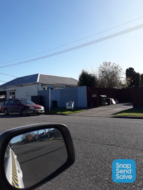 Rubbish/Recycling, a report photo