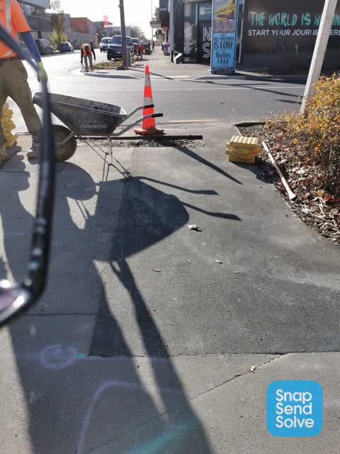 Roading/Streets, a report photo