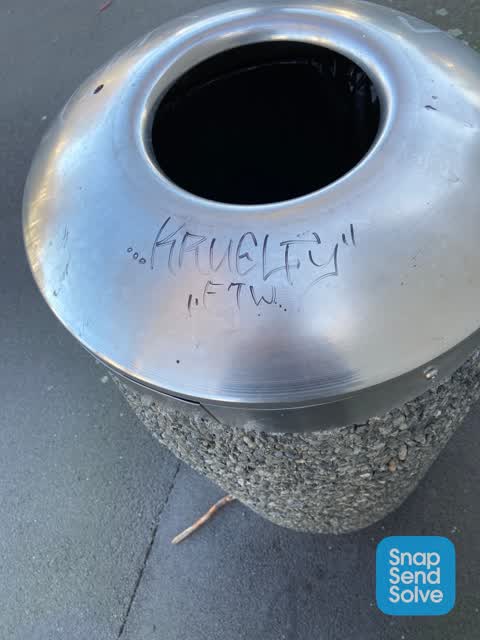 Graffiti — a report photo