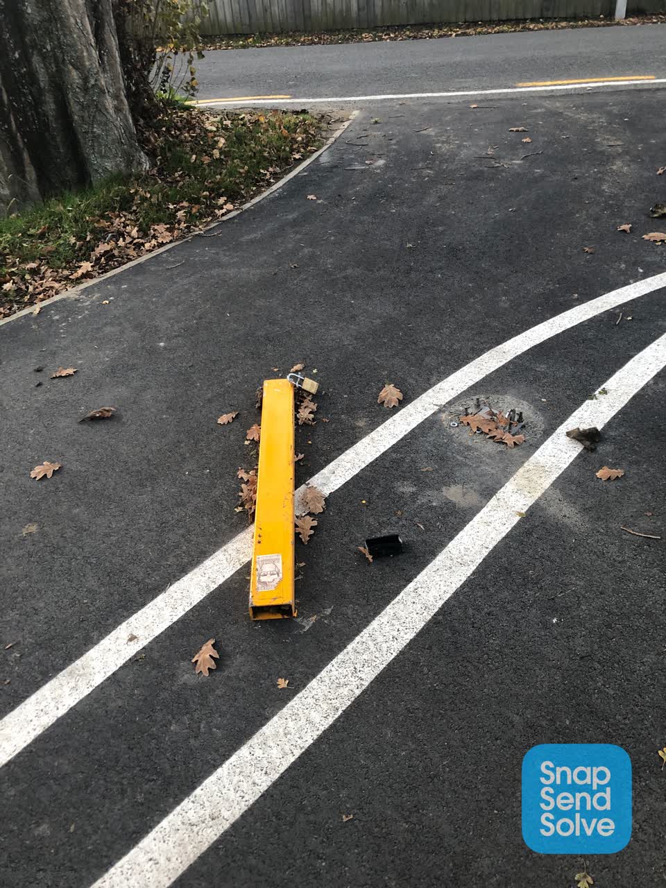 The photograph attached to this parks report