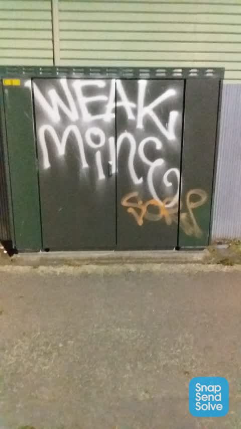 Graffiti, a report photo