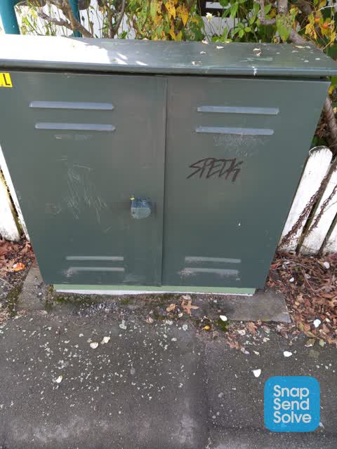 Graffiti, a report photo