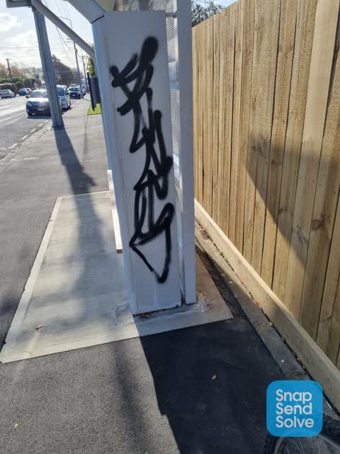 Graffiti, a report photo