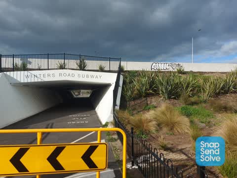 Graffiti, a report photo