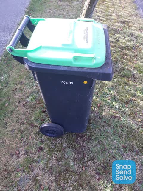 Rubbish/Recycling, a report photo
