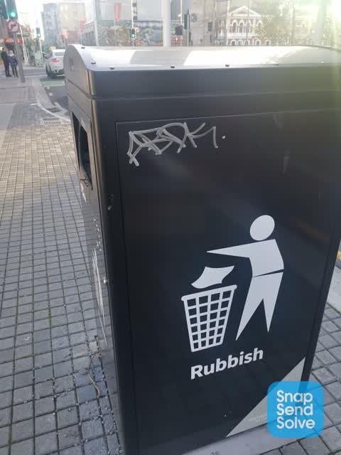 Graffiti, a report photo