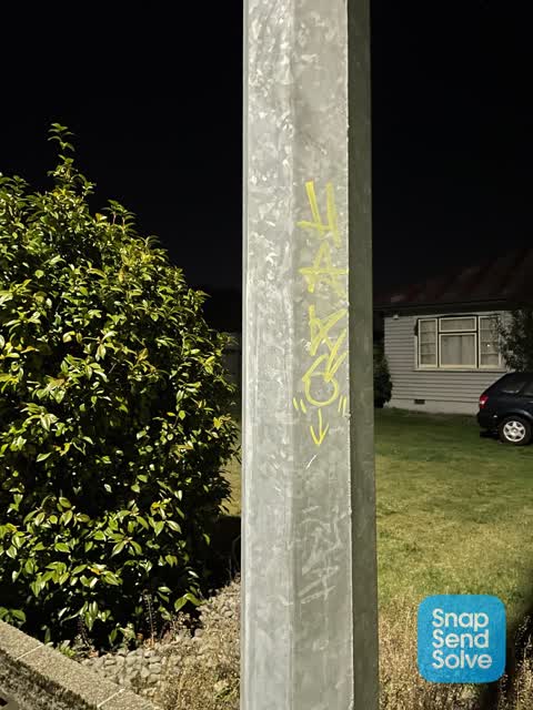 Graffiti, a report photo