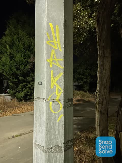 Graffiti — a report photo