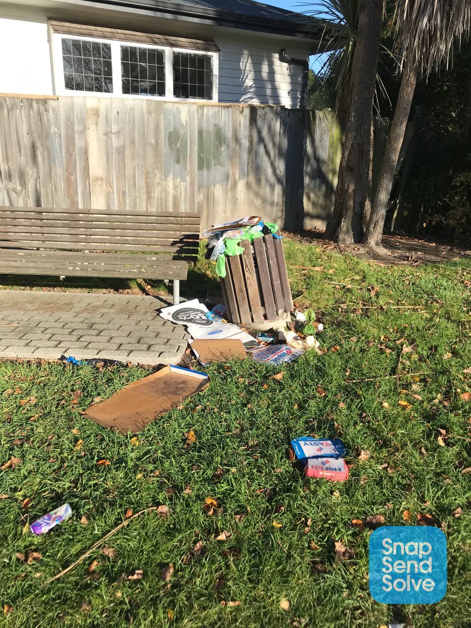 The photograph attached to this parks report