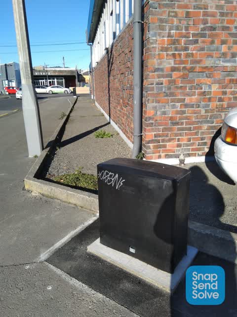 Graffiti, a report photo