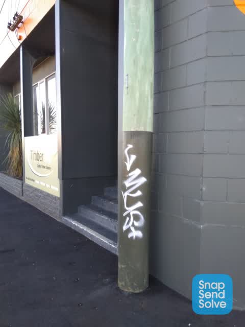 Graffiti, a report photo