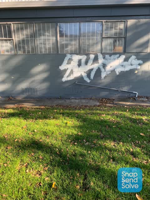 Graffiti, a report photo