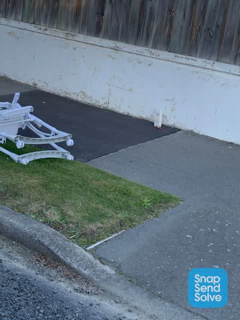 Rubbish/Recycling — a report photo