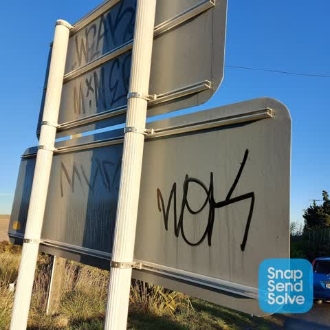 Graffiti, a report photo