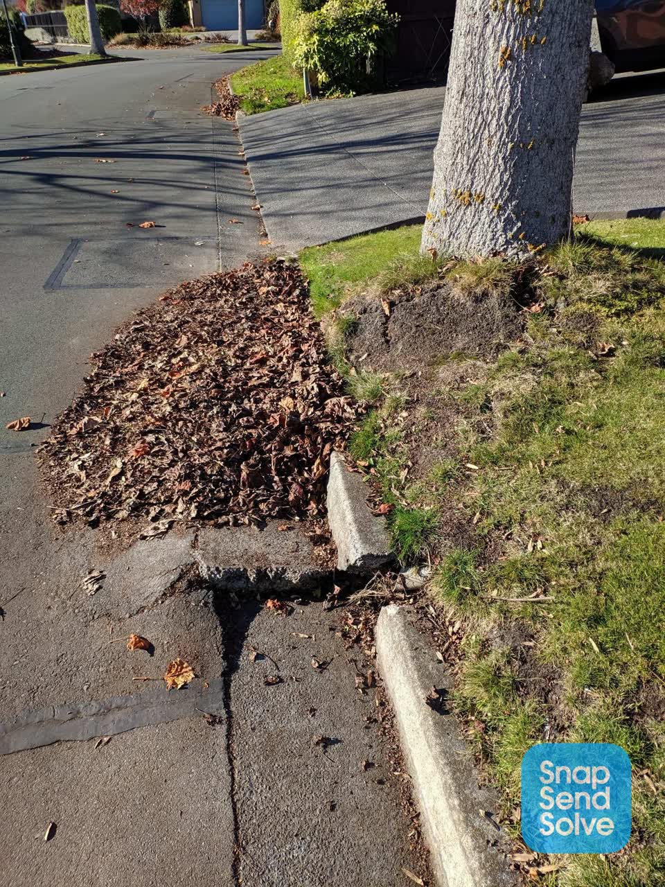 The photograph attached to this wastewater/stormwater report