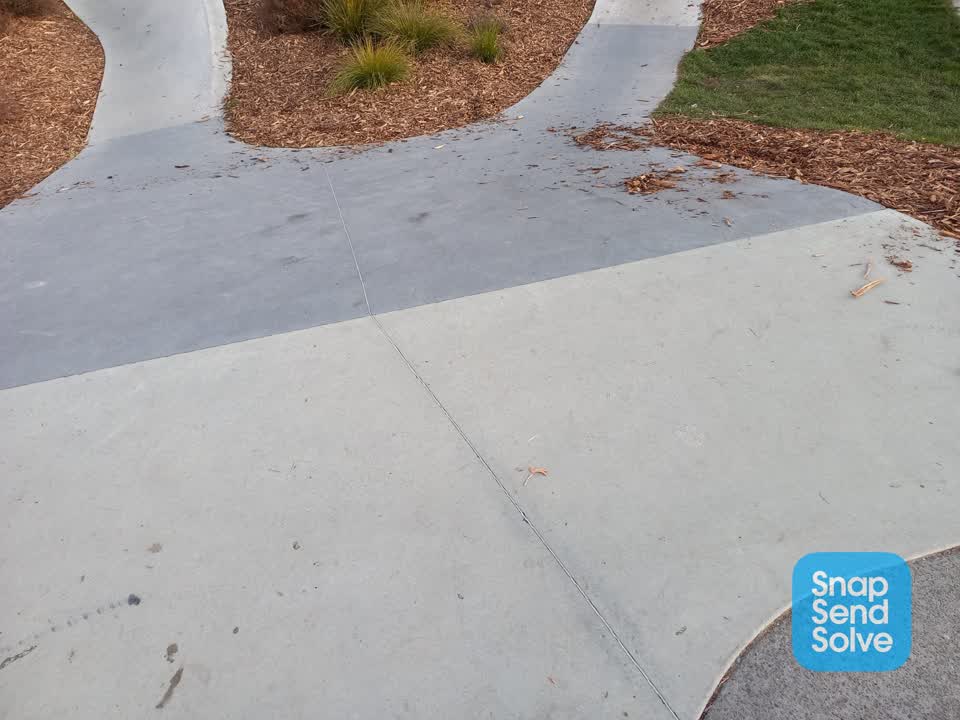 The photograph attached to this parks report