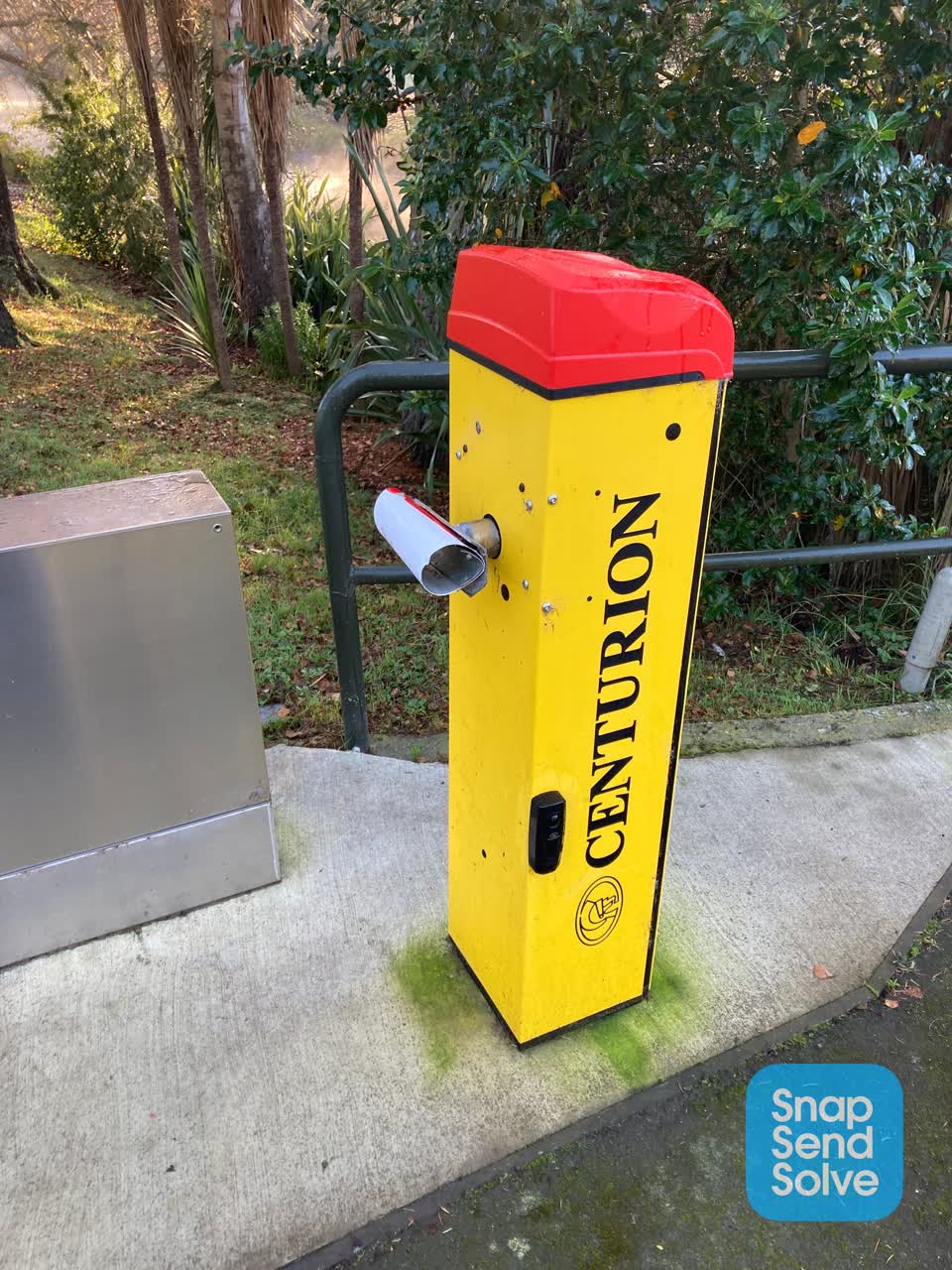 The photograph attached to this parks report