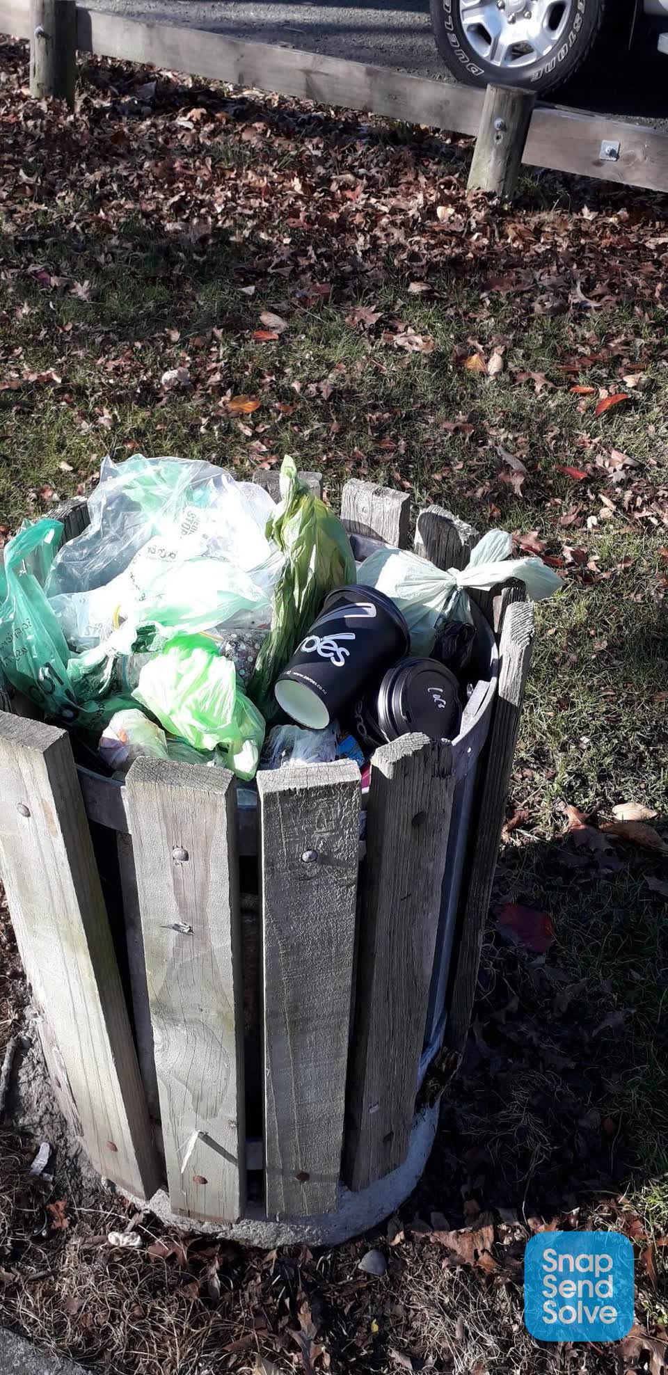 The photograph attached to this parks report