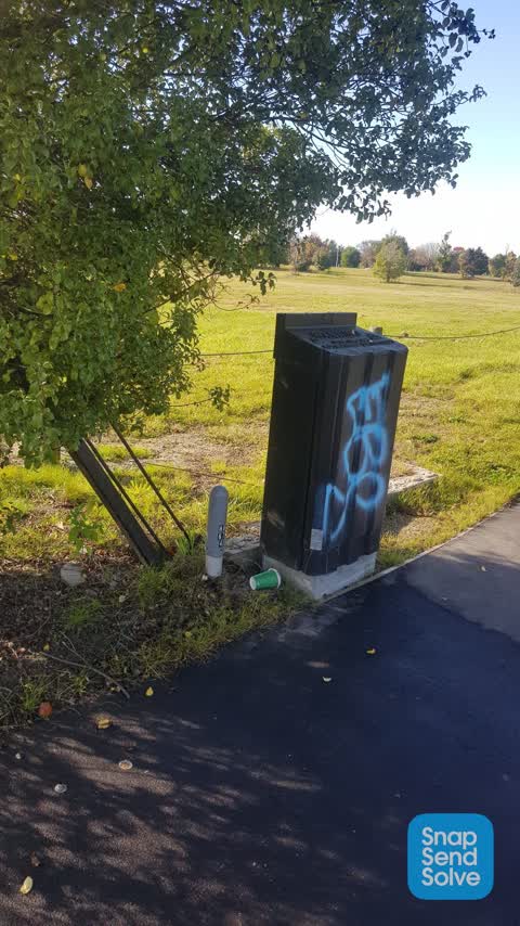 Graffiti, a report photo