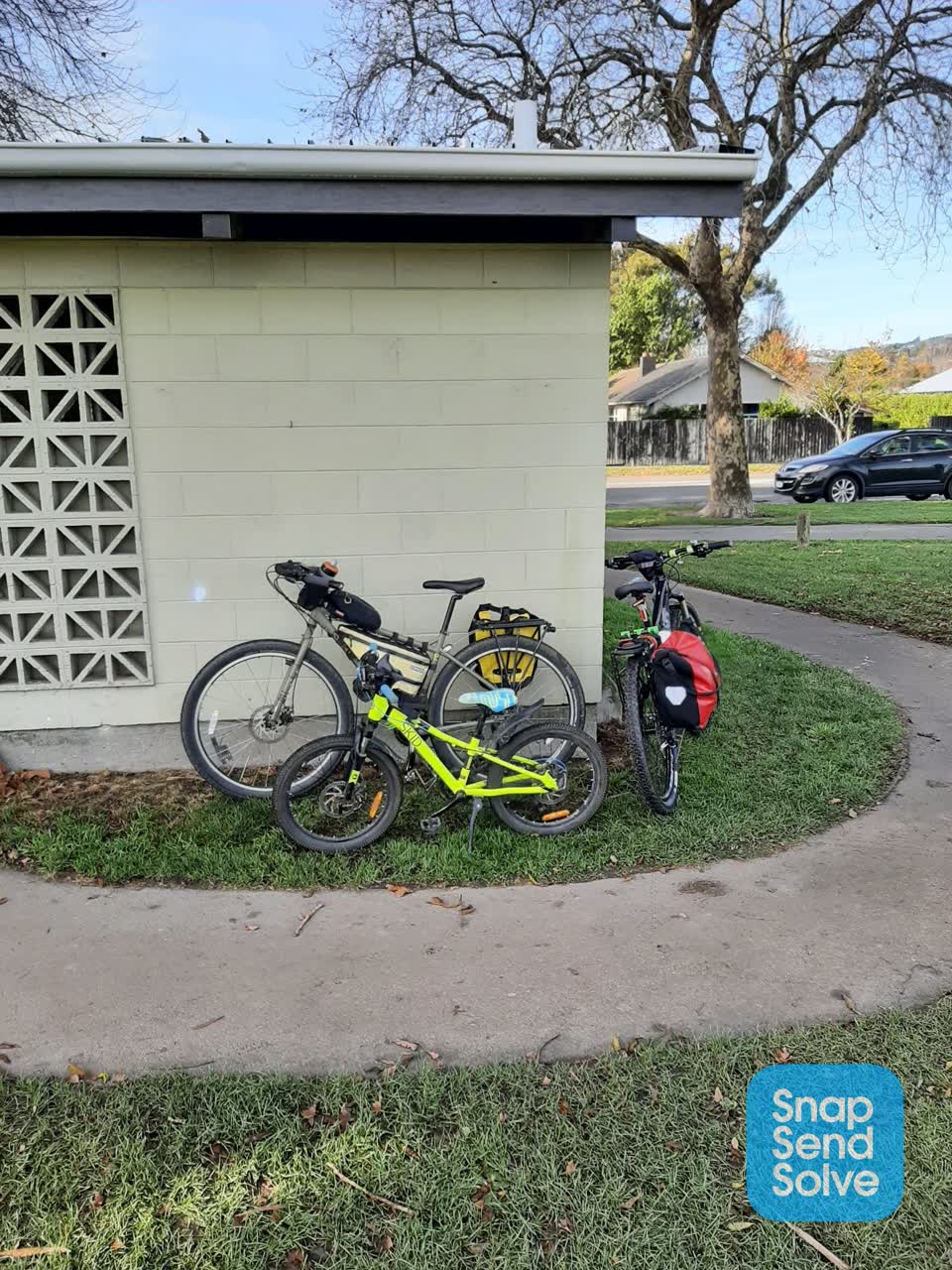 The photograph attached to this parks report
