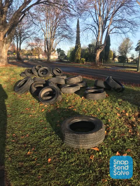 Rubbish/Recycling — a report photo