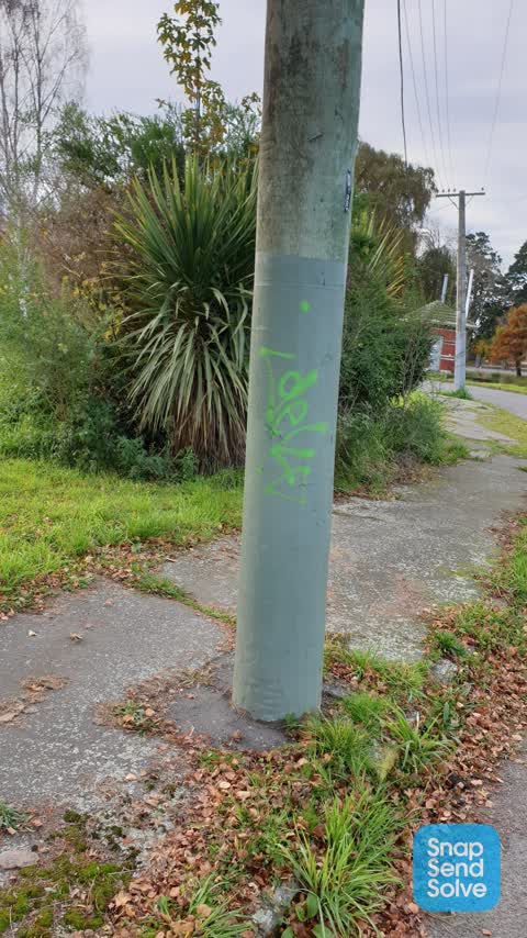 Graffiti, a report photo