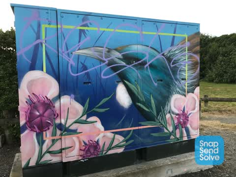 Graffiti, a report photo