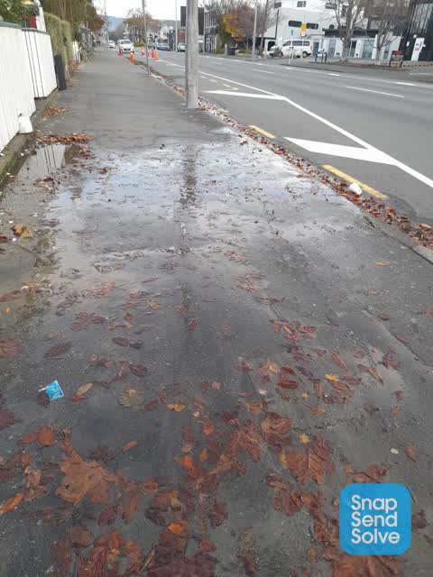 Water Leak, a report photo
