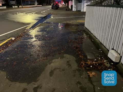 Water Leak, a report photo