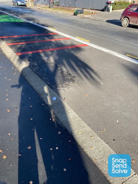 Roading/Streets, a report photo