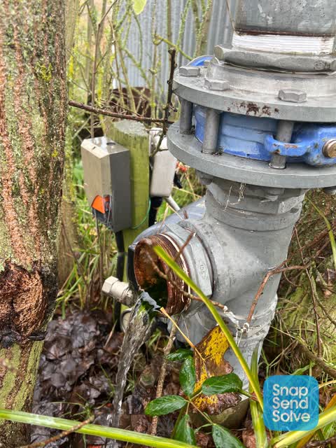 Water Leak, a report photo