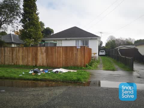 Rubbish/Recycling, a report photo