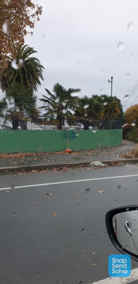 Graffiti, a report photo