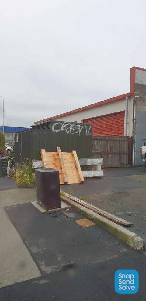 Graffiti, a report photo