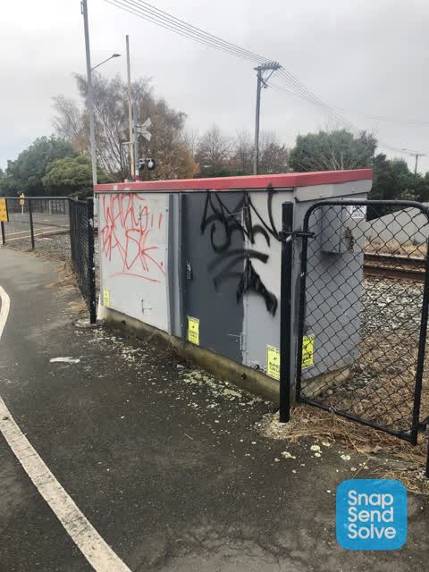 Graffiti, a report photo