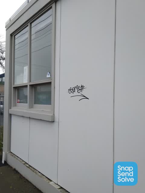 Graffiti, a report photo