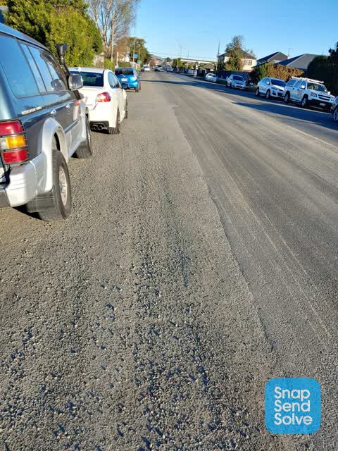 Roading/Streets, a report photo