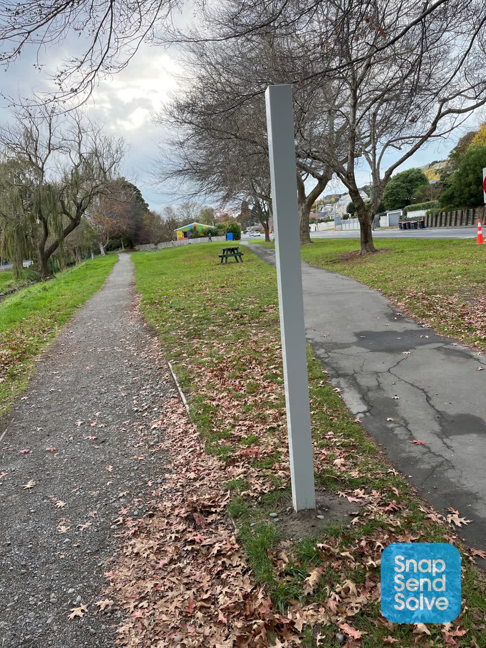 The photograph attached to this parks report