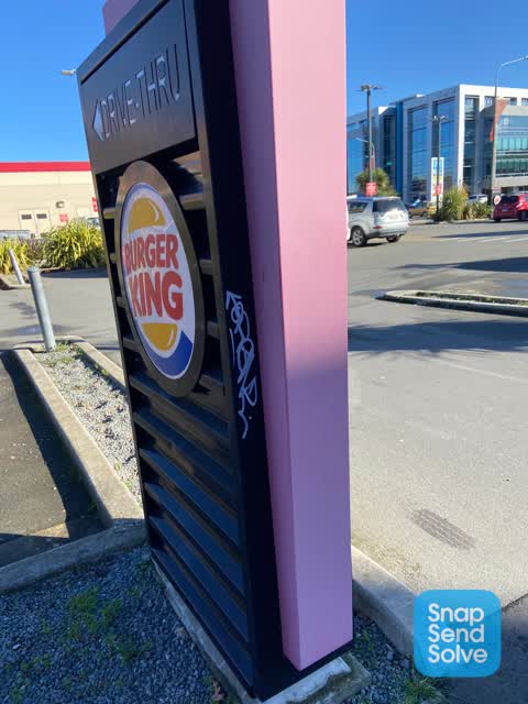Graffiti, a report photo