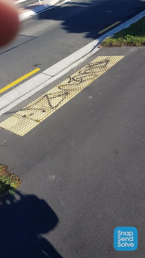 Graffiti, a report photo
