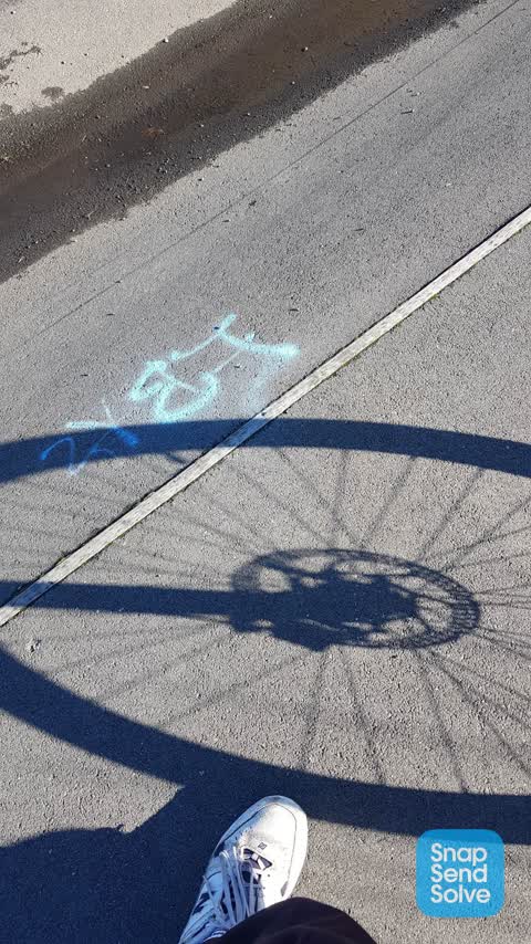 Graffiti, a report photo