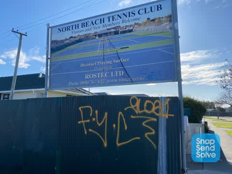 Graffiti — a report photo