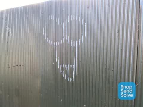 Graffiti, a report photo