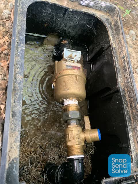 Water Leak, a report photo