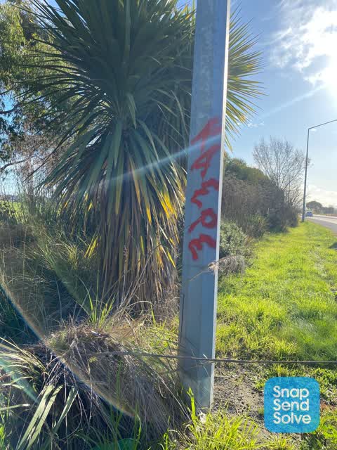 Graffiti, a report photo
