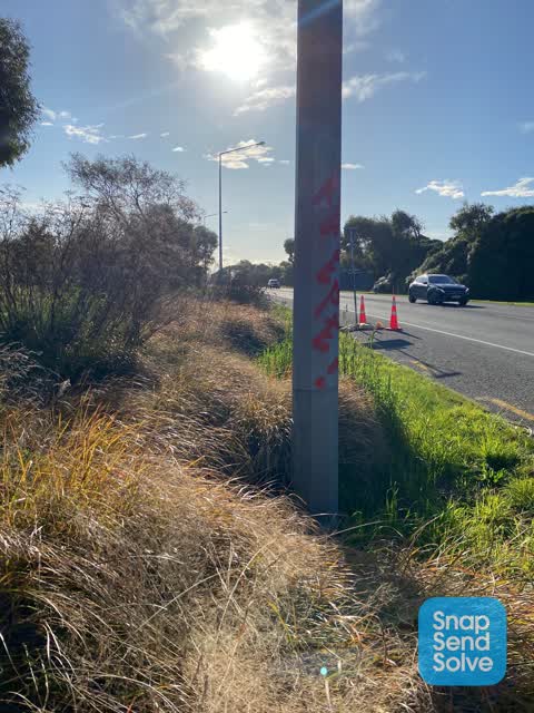Graffiti, a report photo