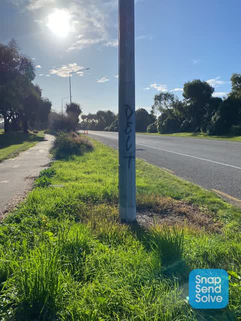 Graffiti, a report photo