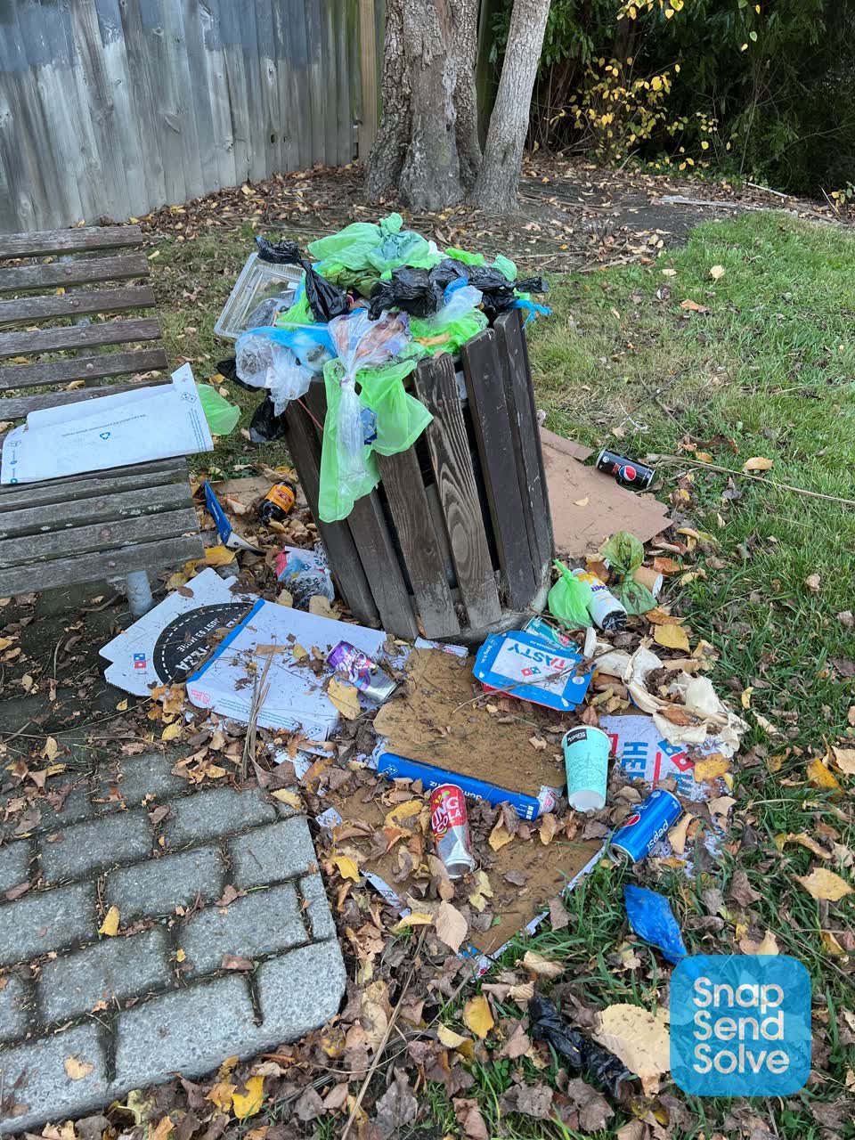 The photograph attached to this parks report